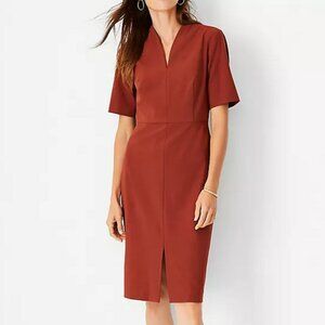 Ann Taylor Rust Dress